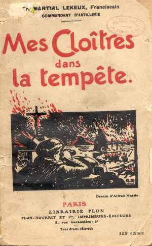 Mes Clo�tres dans la Temp�te (Martial Lekeux 1922 - Ed. 1922)